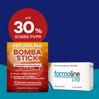 Inibidores de Apetite com selo de desconto até 30% sobre preço de venda ao público recomendado.