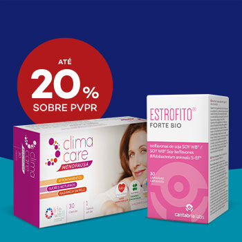Suplementos de Menopausa com até 20% sobre preço de Venda ao Público Recomendado