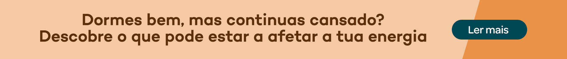 Dormes bem, mas continuas cansado? Descobre o que pode estar a afetar a tua energia.