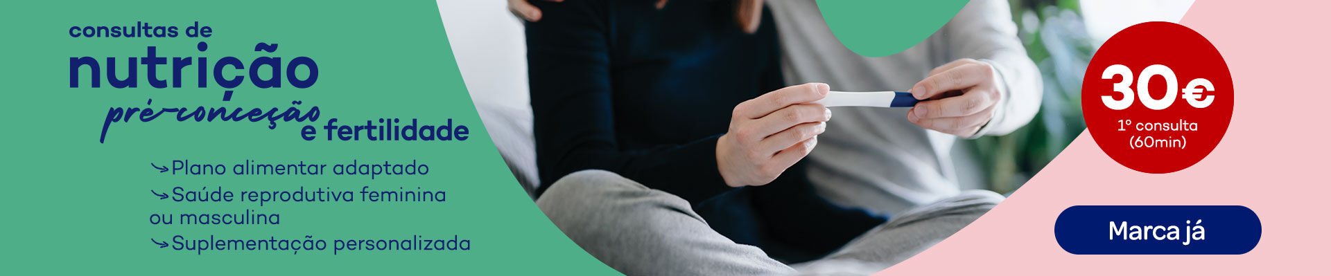 Consultas de nutri&ccedil;&atilde;o para engravidar e fertilidade