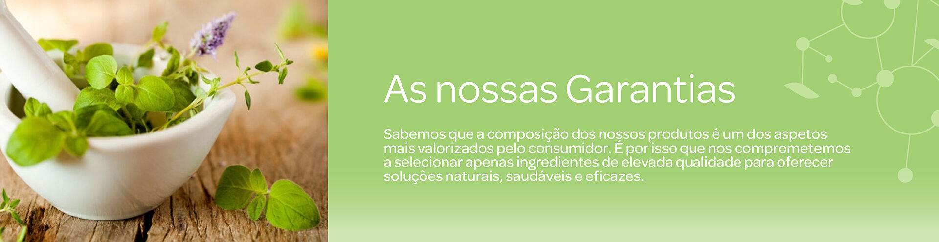 Arkocápsulas As nossas garantias