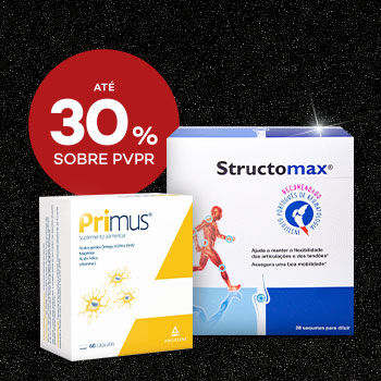 Suplementos com selo até 25% sobre preço de venda ao publico recomendado