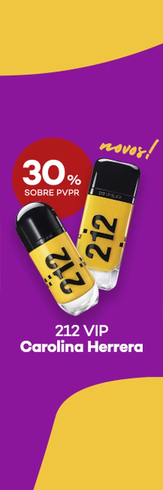 Novos Perfume de Senhora e Homem 212 VIP da marca Carolina Herrera