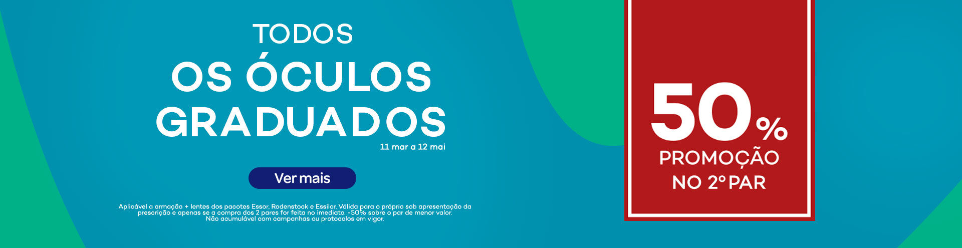 Banner - Oculos Graduados - CLP Ótica