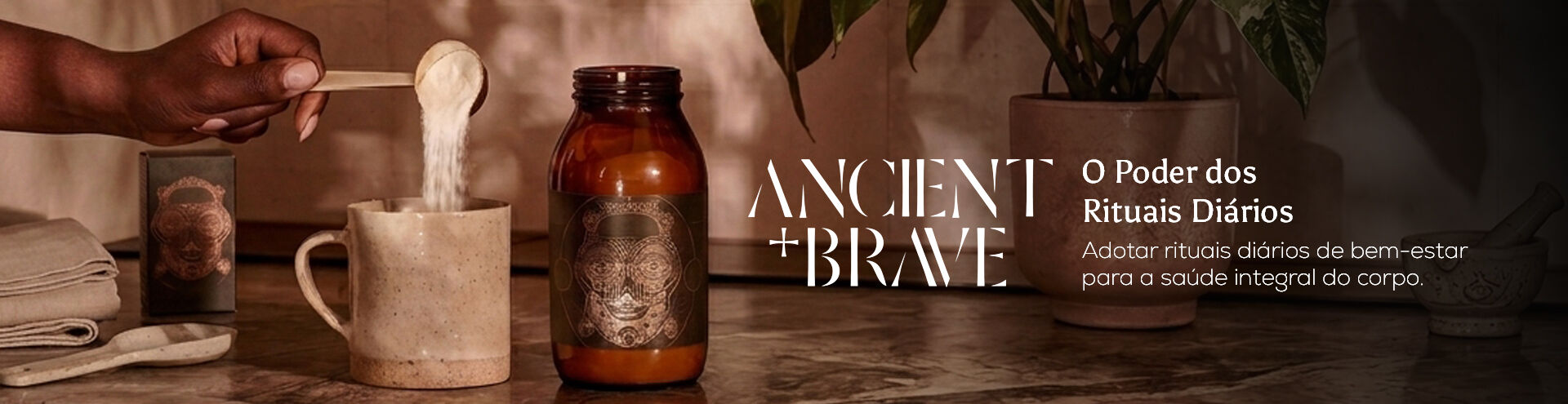 Ancient Brave, o poder dos rituais di&aacute;rios. Adotar rituais di&aacute;rios de bem-estar para a sa&uacute;de integral do corpo.