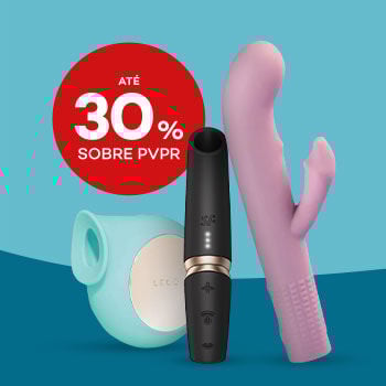Brinquedos Sexuais com selo de desconto at&eacute; 30% sobre pre&ccedil;o de venda ao p&uacute;blico recomendado.