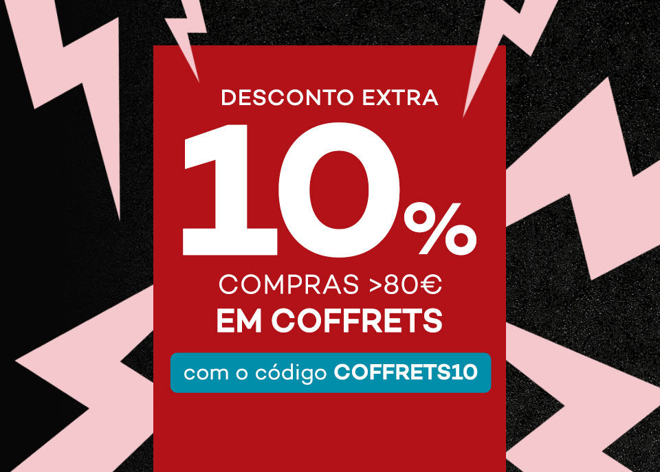 Desconto extra de 10% em todos os coffrets do site