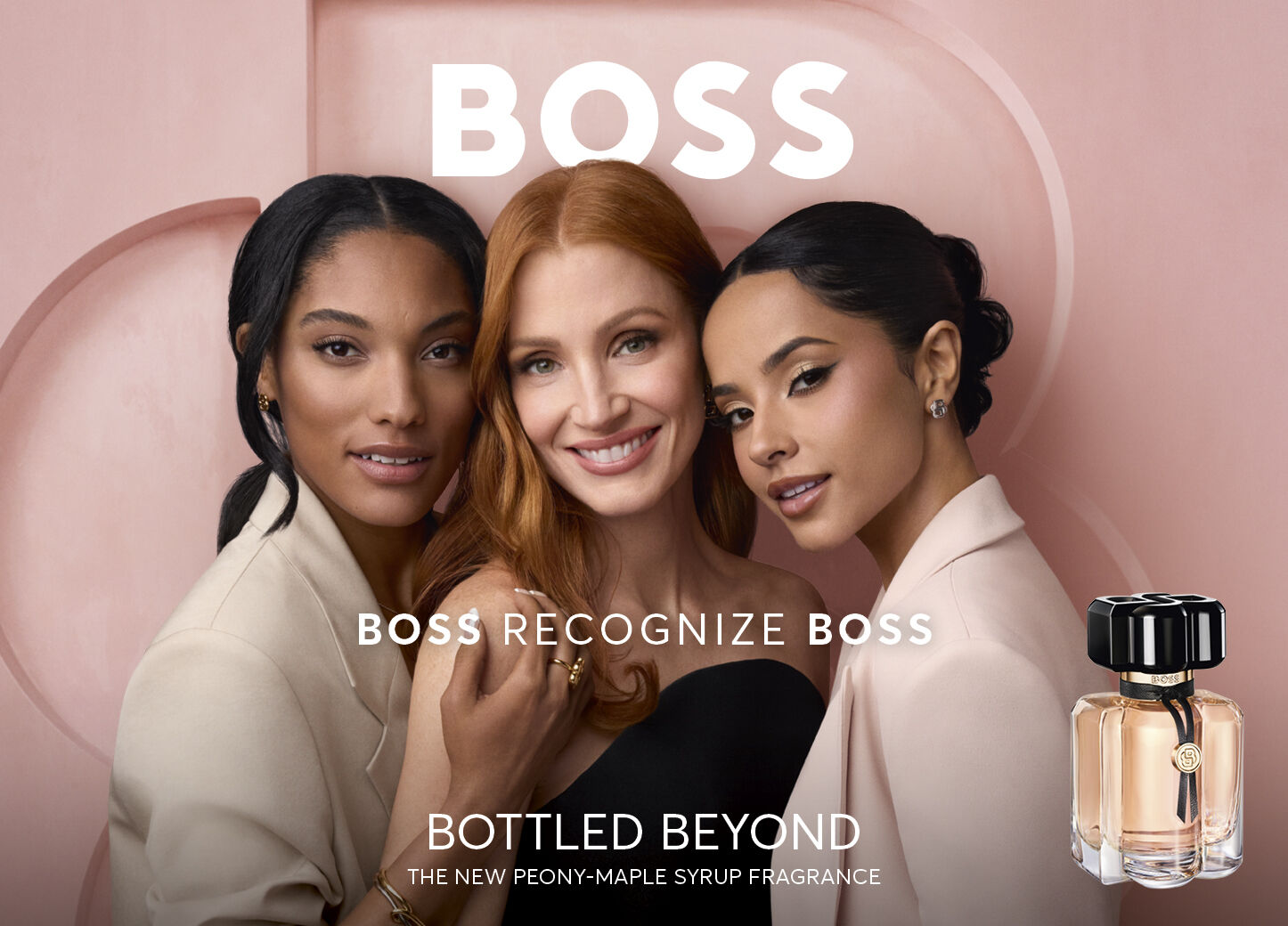 Novo perfume de mulher Bottled Beyond da marca Hugo Boss