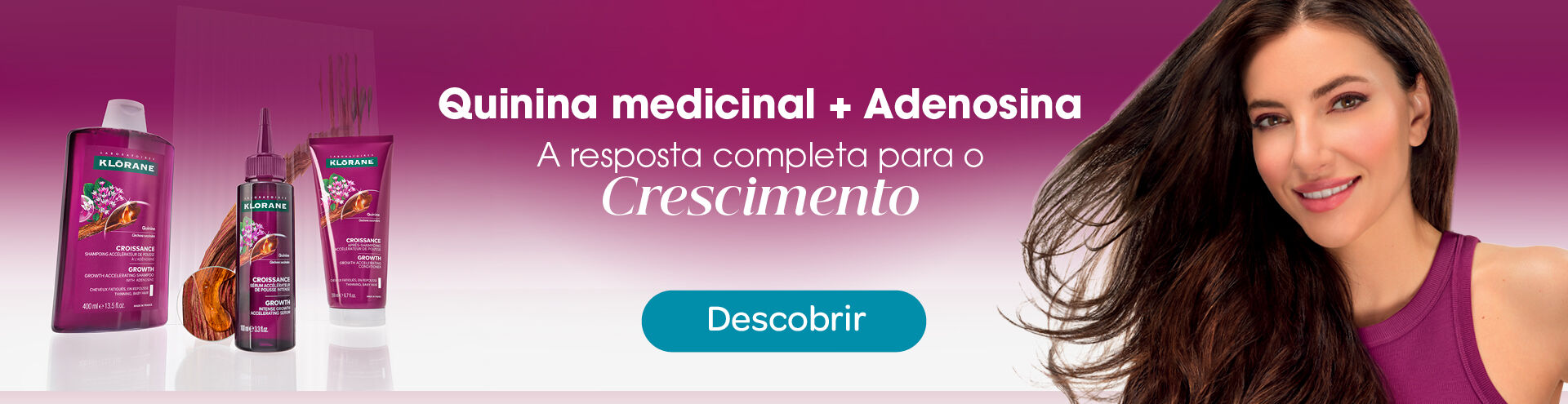 Quinina medicinal + Adenosina, a resposta completa para o crescimento. Descobre j&aacute;!