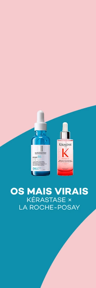 Produto K&eacute;rastase e La Roche Posay