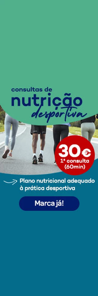 Consultas de Nutri&ccedil;&atilde;o Desportiva- 30&euro; 1&ordf; consulta de 60 minutos - plano nutricional adequado &agrave; pratica desportiva regular. Marca j&aacute;!