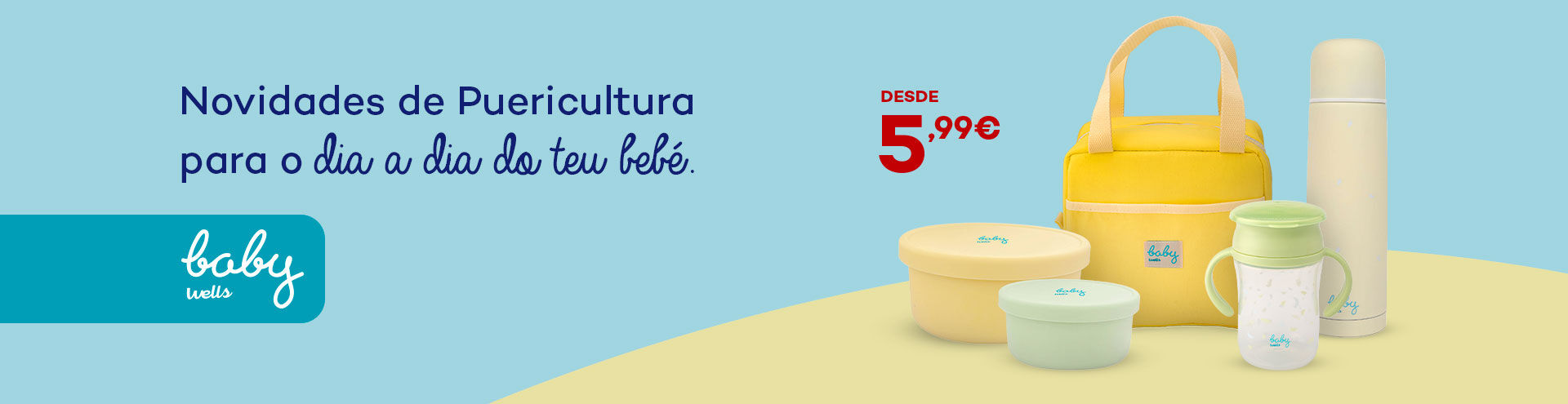 Banner - Baby Wells Novidades Puericultura Novo  - Baby Wells