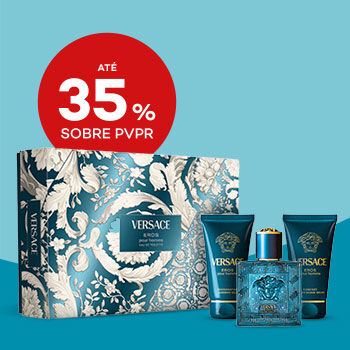 Coffrets para Homem com selo de desconto at&eacute; 35% sobre pre&ccedil;o de venda ao p&uacute;blico recomendado.