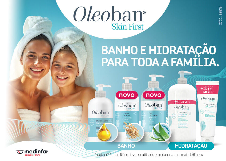 Gama Oleoban com selo at&eacute; 35% sobre pre&ccedil;o de venda ao p&uacute;blico recomendado