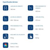 Cadeira Sanitária Izzo Wells Image 2