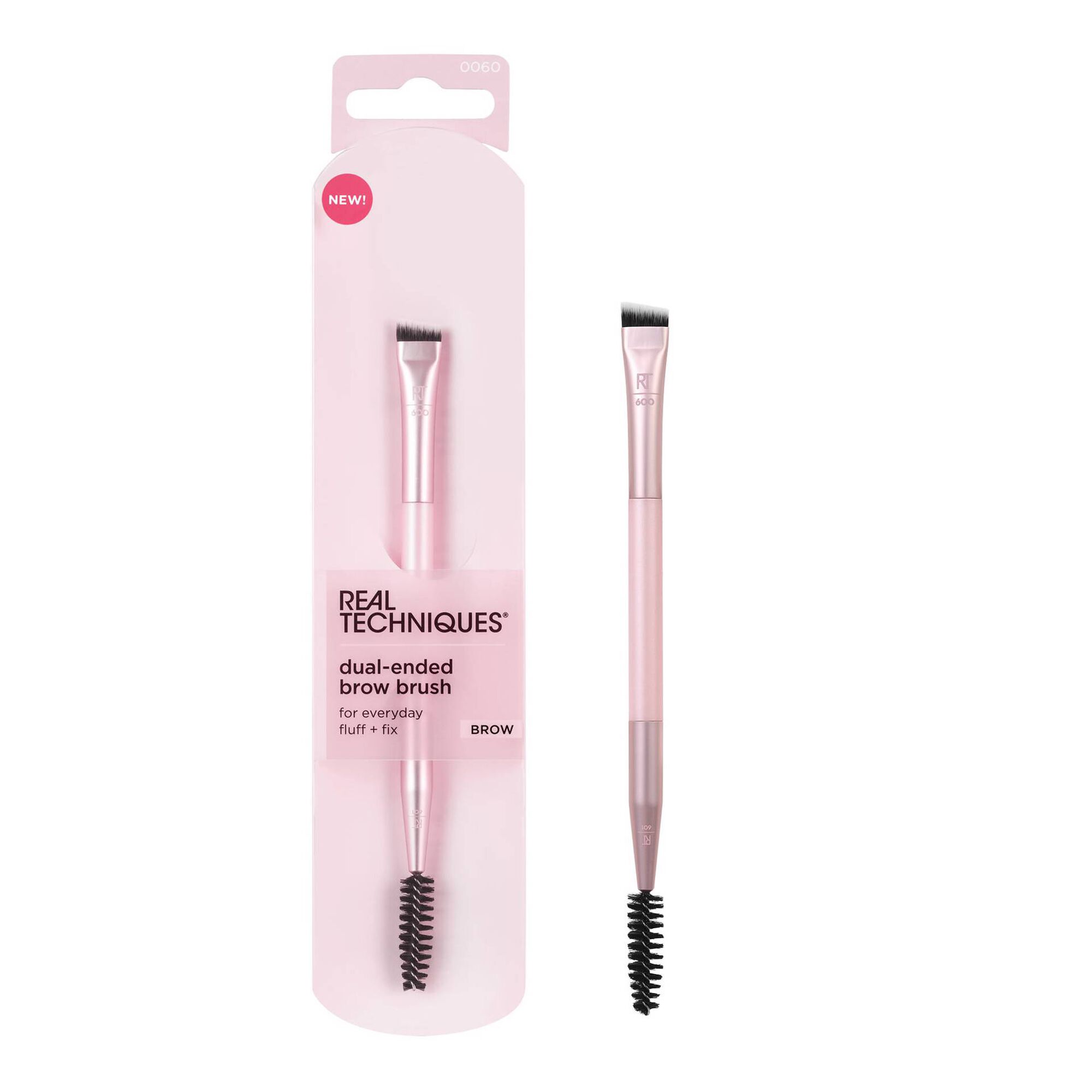 Dual-Ended Brow Brush