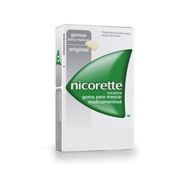 Nicorette 2 mg 105 Gomas de Mascar Nicotina Wells
