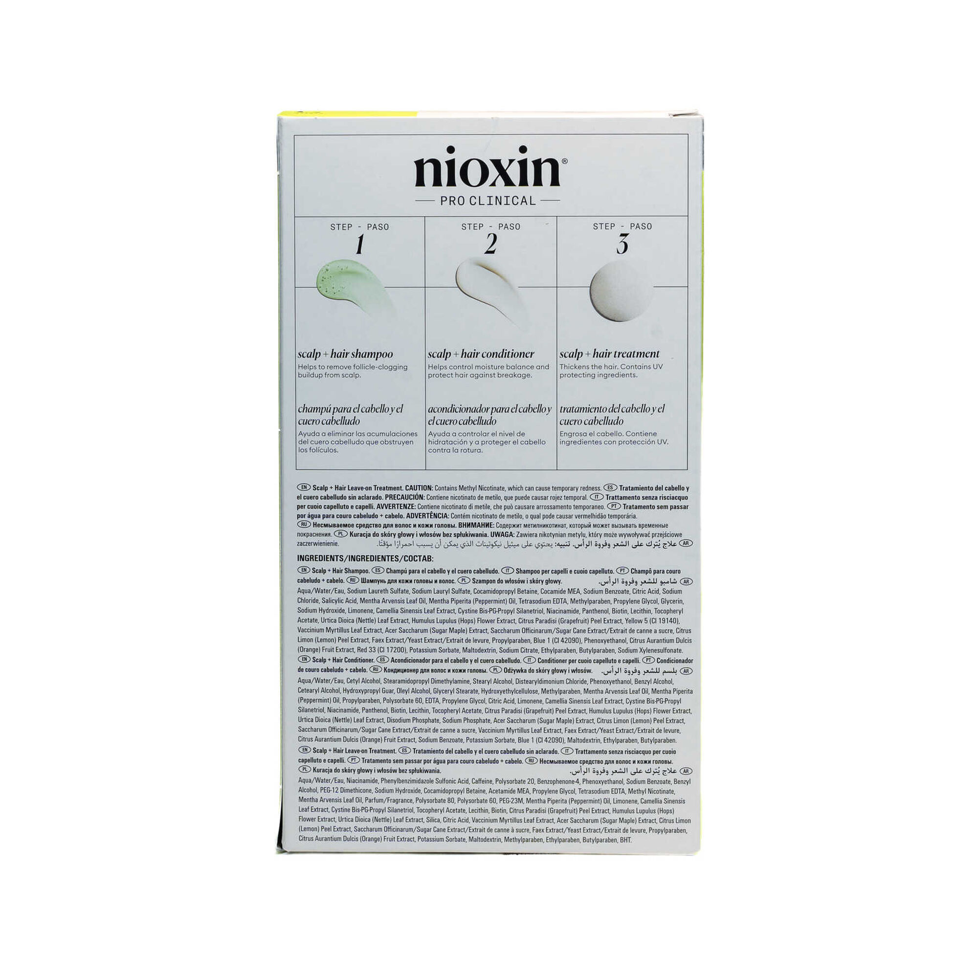 Pack 2  Scalp Hair Natural Untreated Hair Thinning