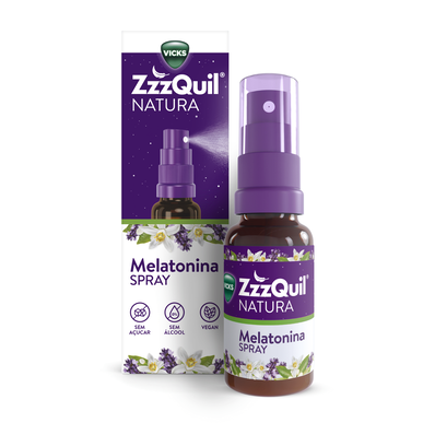 Spray Melatonina Adormecer ZzzQuil Natura Wells Image 1