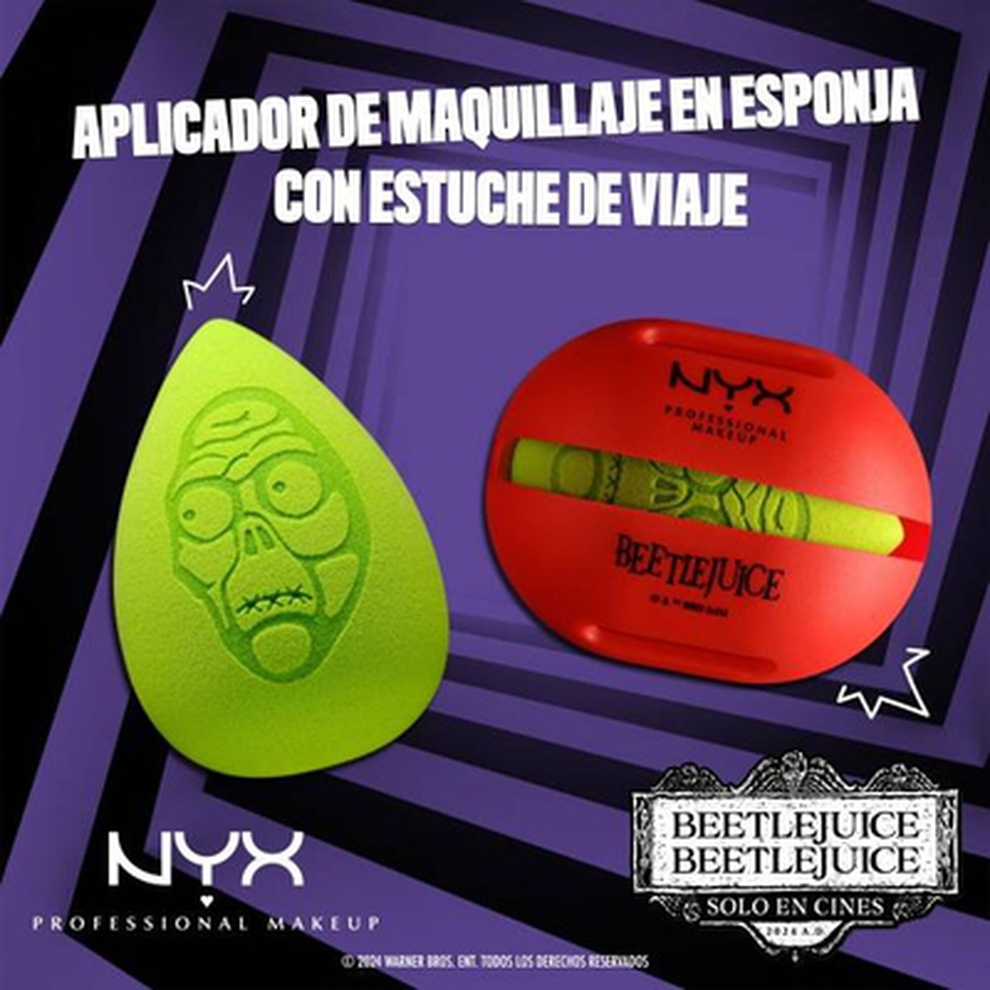 Esponja de Maquilhagem Esfumado BeetleJuice