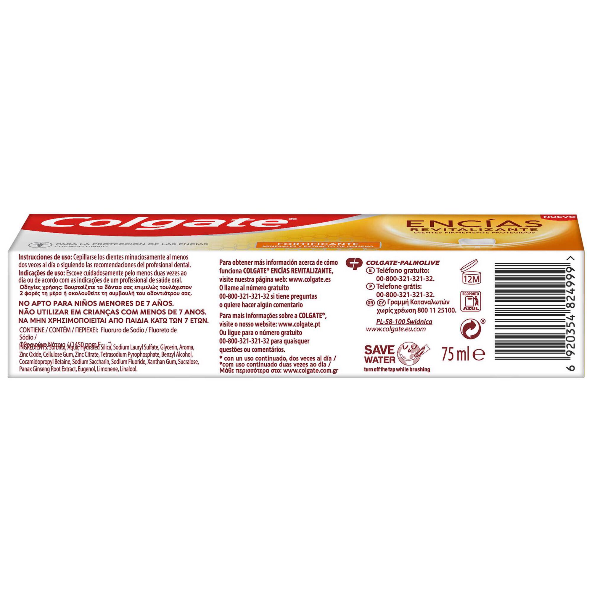 Pasta Dentífrica Revitalizante Gengivas