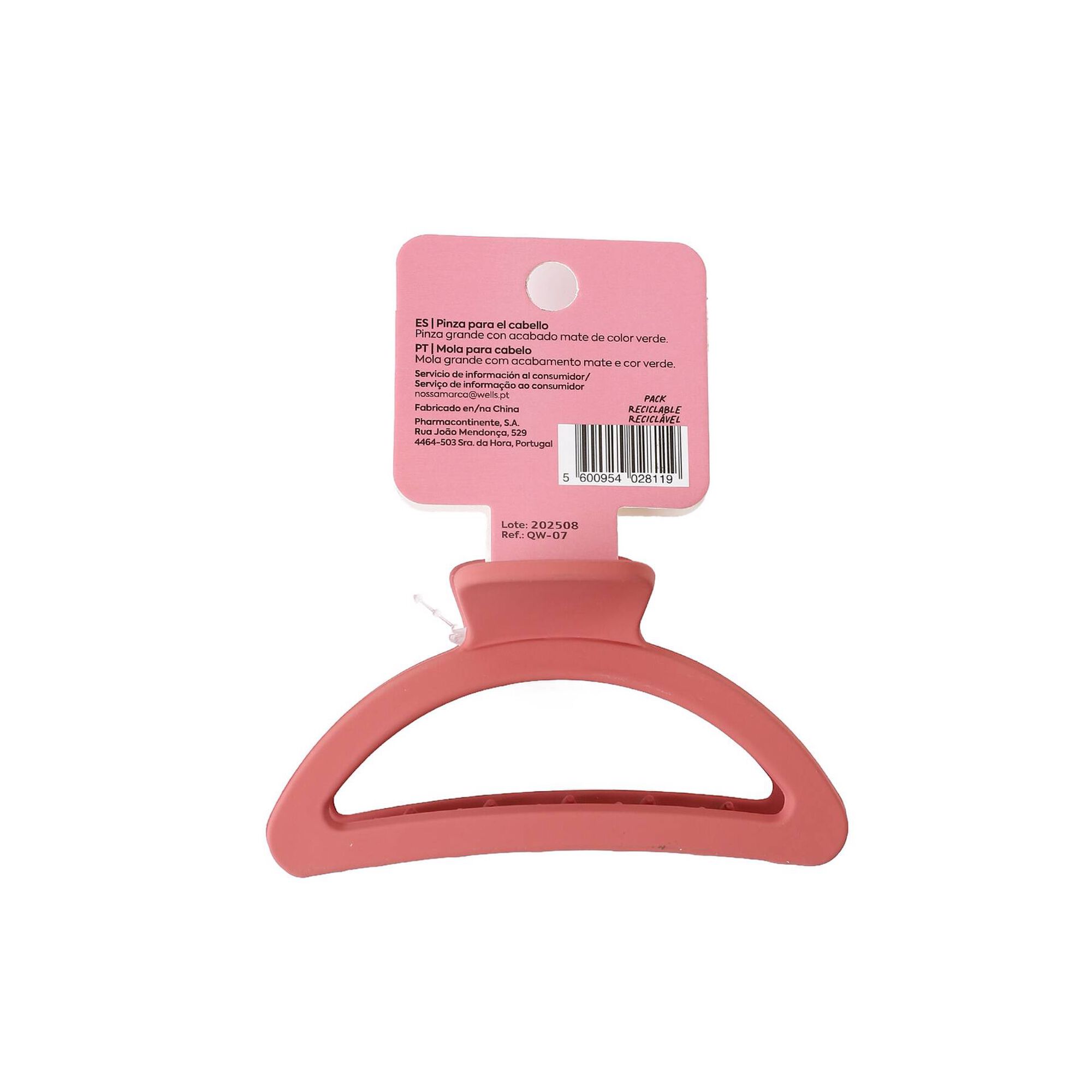 Mola para Cabelo Cor Tijolo