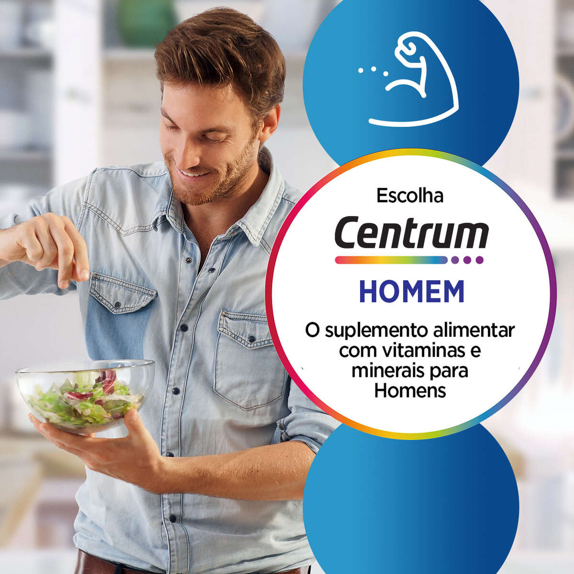 Suplemento Multivitamínico Centrum Homem