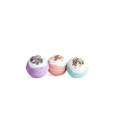 Zen Bath Bomb Dried Flower Wells