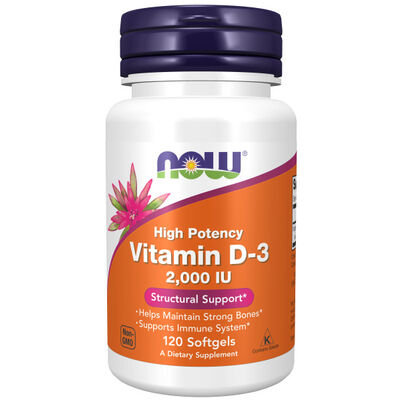 Suplemento Now Vitamina D3 Suplemento Now Vitamina D3