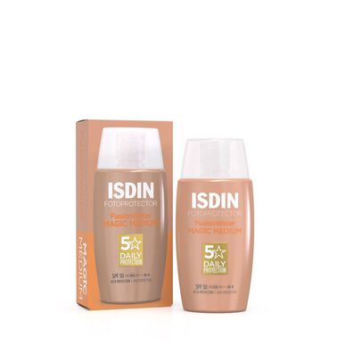 Protetor Solar Fusion Water Color Magic SPF50 Medium 50 ml Wells Image 1