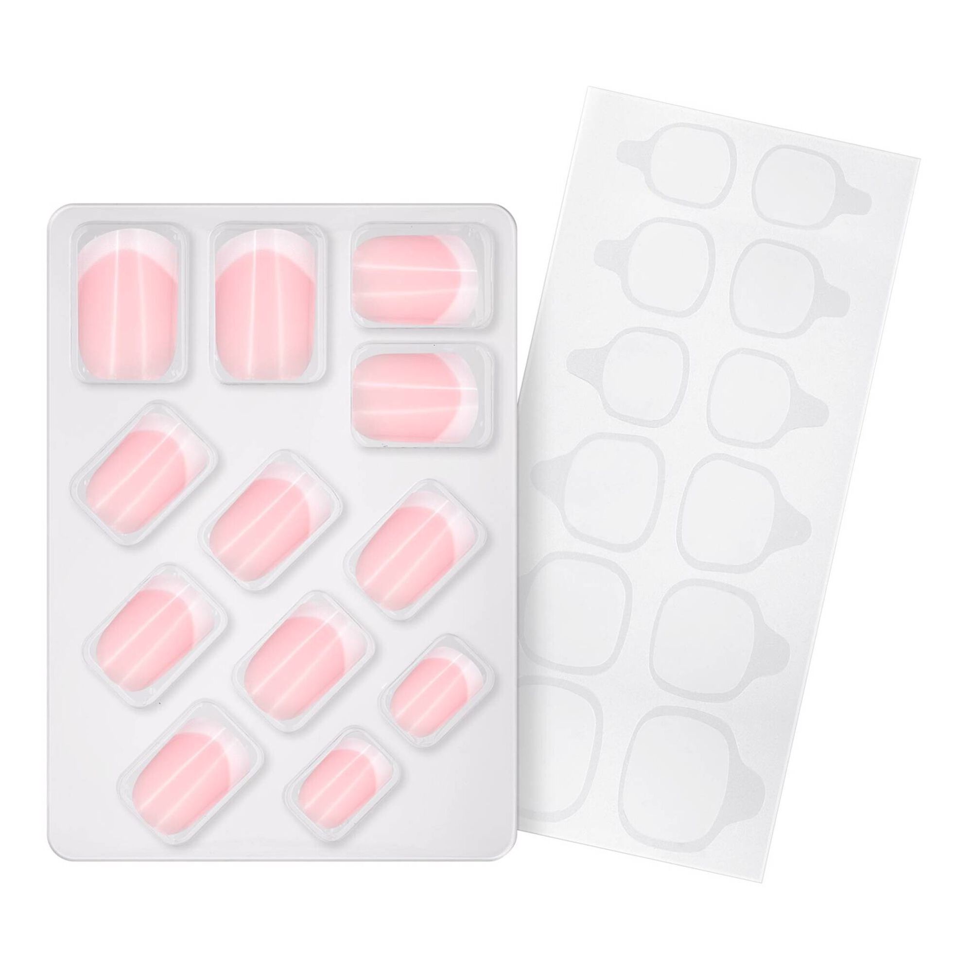 Unhas Falsas French Manicure Click On Classic