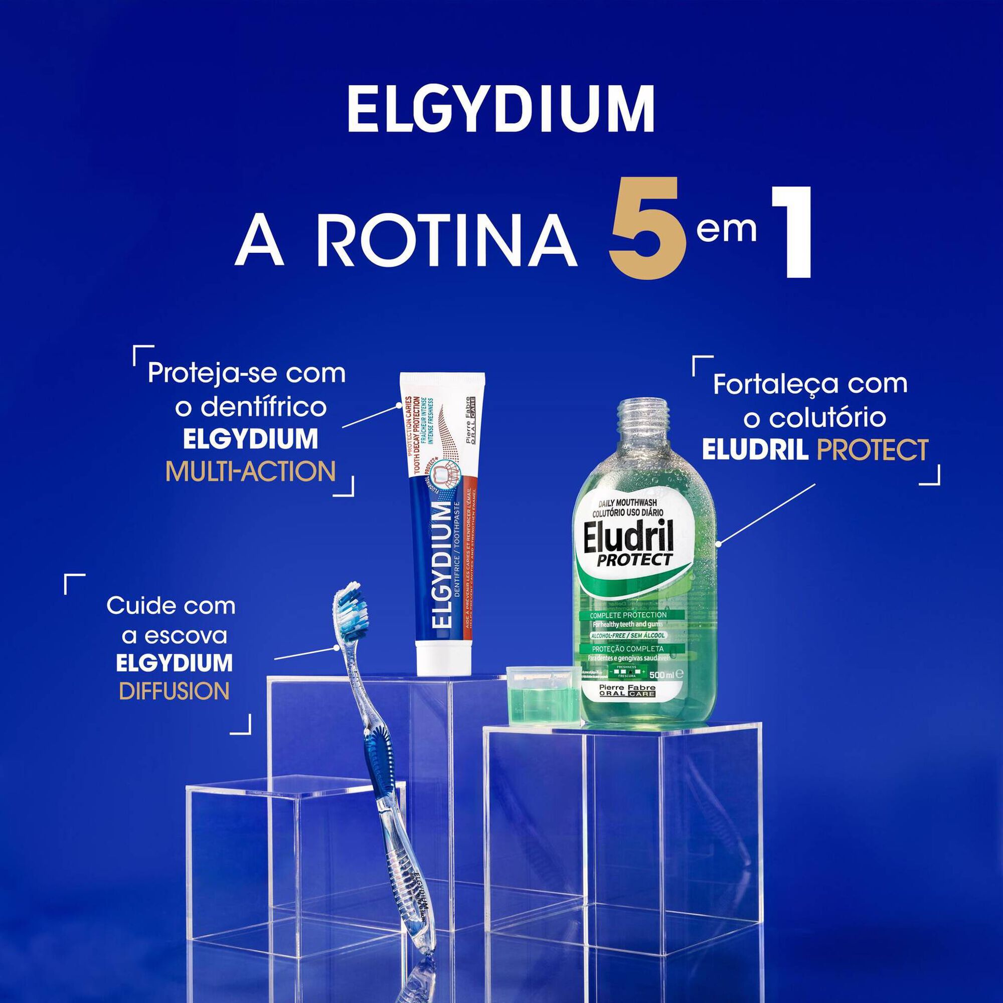 Toothpaste Gel Whitening 5 in 1