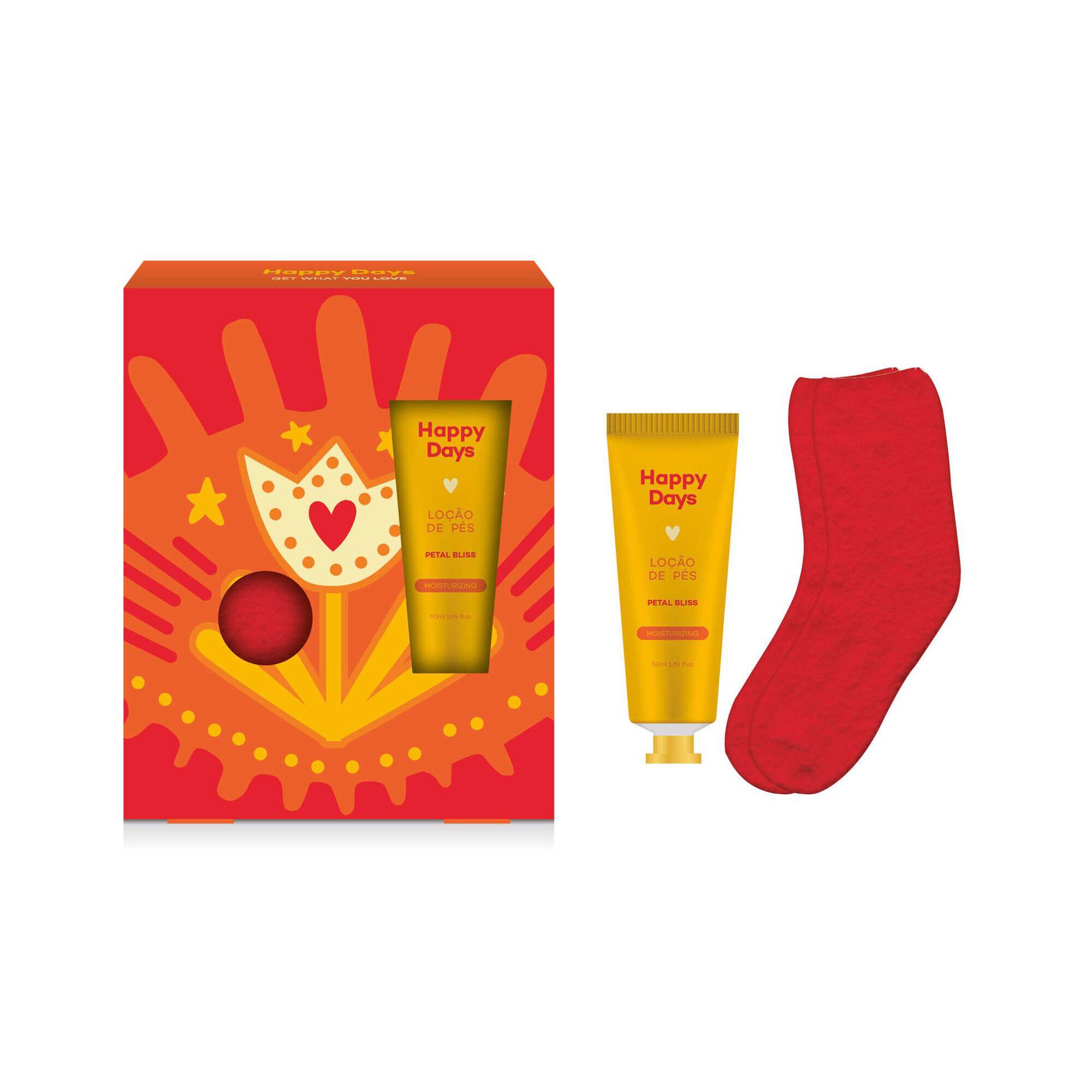 Coffret Loção de Pés Meias Happy Days