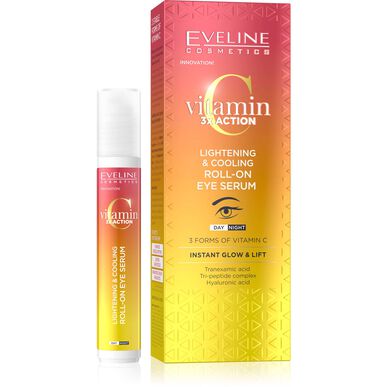 Sérum Olhos Roll-on Vitamin C 3xAction Wells