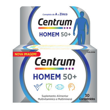 Suplemento Multivitamínico Centrum Homem 50+ Wells Image 1
