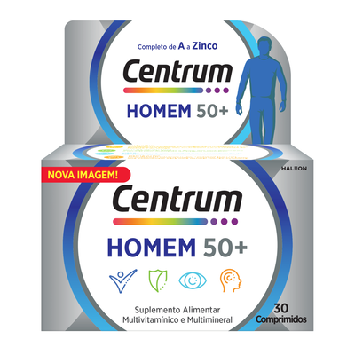 Suplemento Multivitamínico Centrum Homem 50+