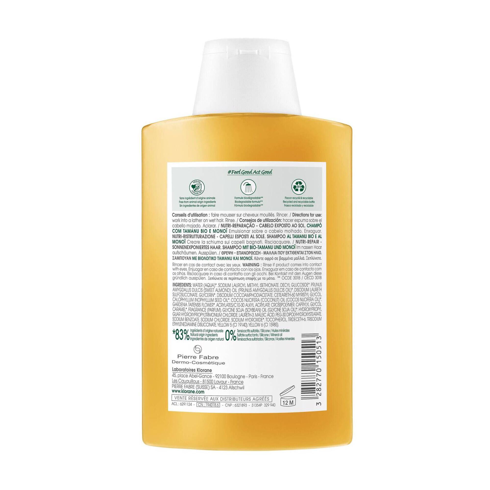 Tamanu & Monoi Nutri-Repair Sun Shampoo