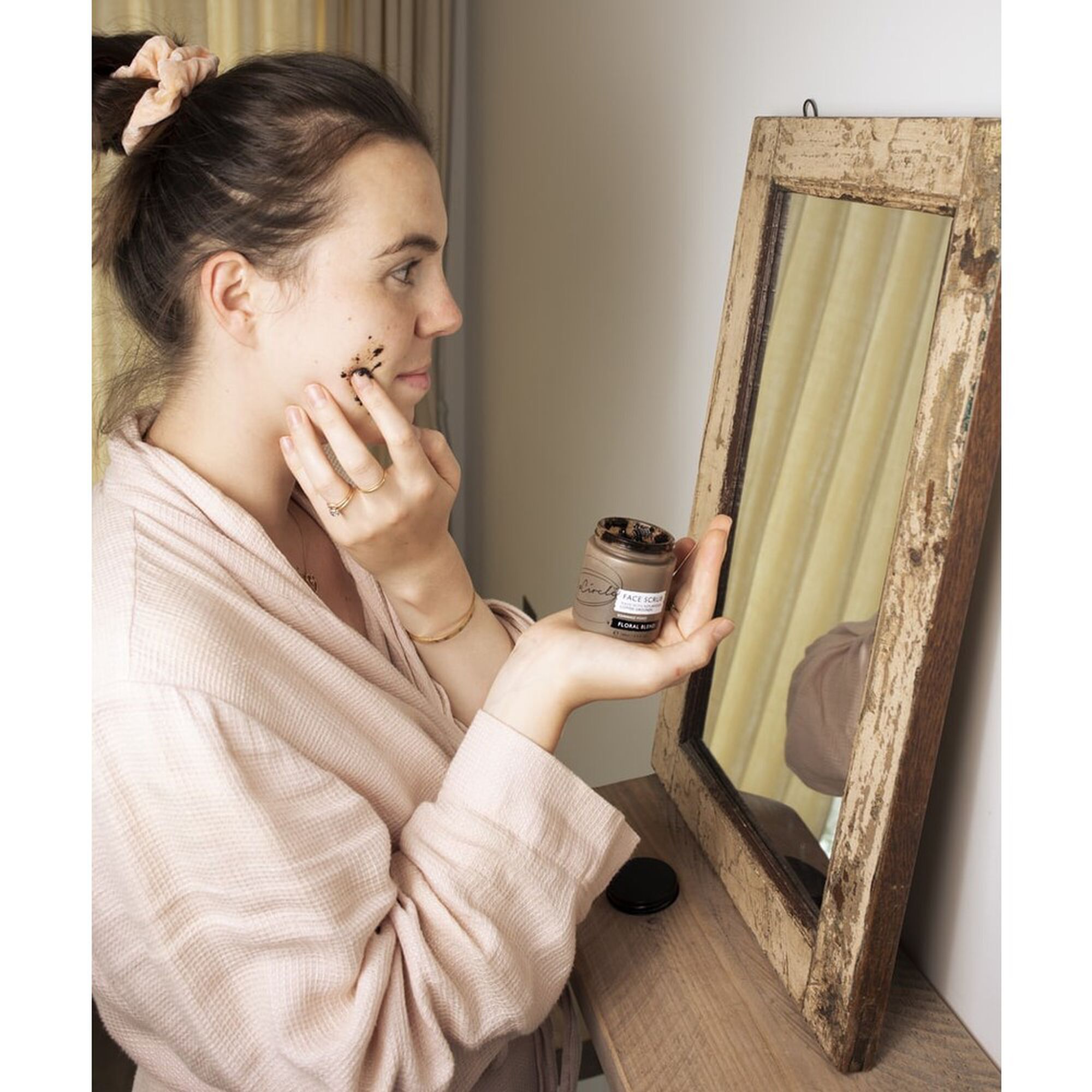 Esfoliante Rosto Pele Sensível Floral Blend