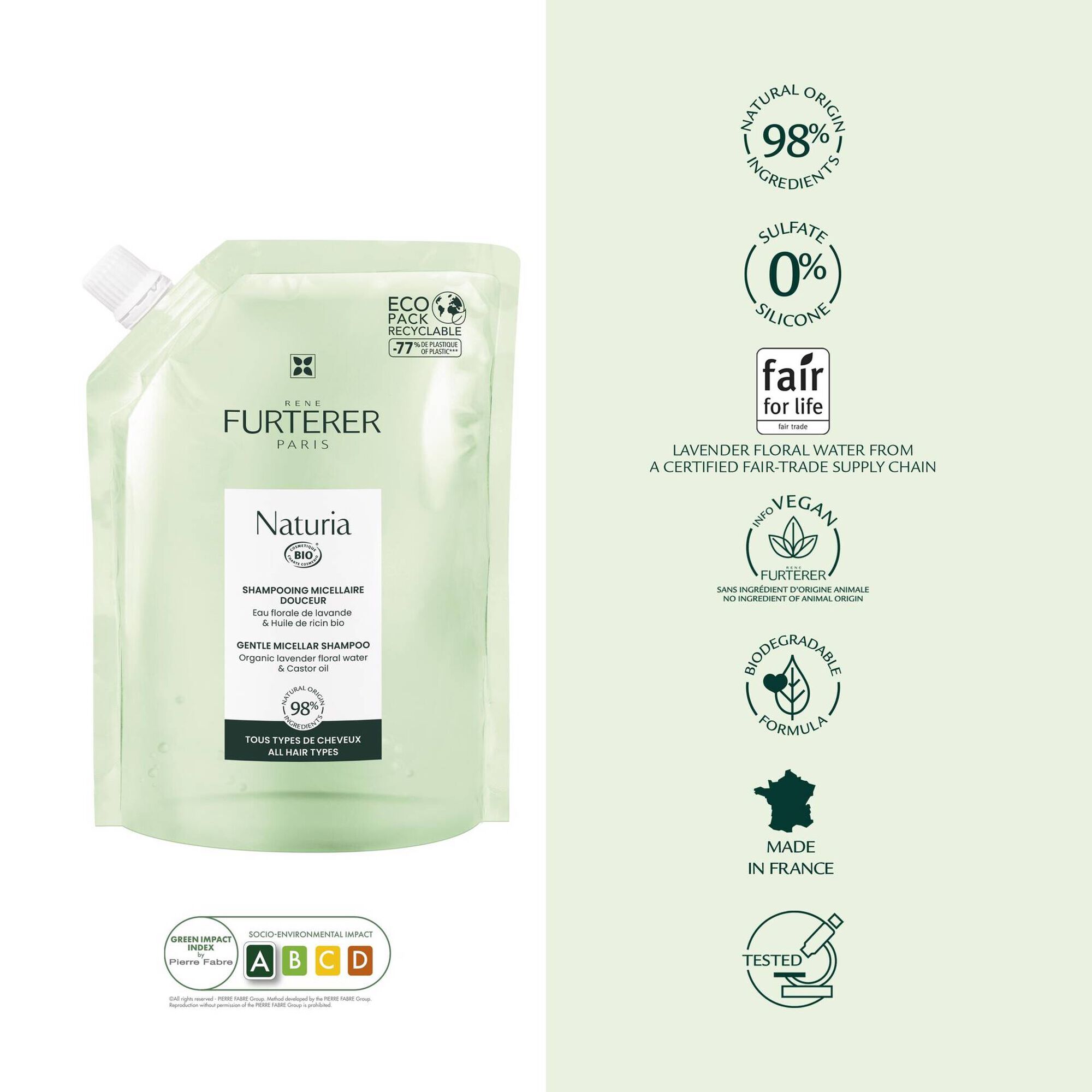 Naturia Gentle Micellair Shampoo