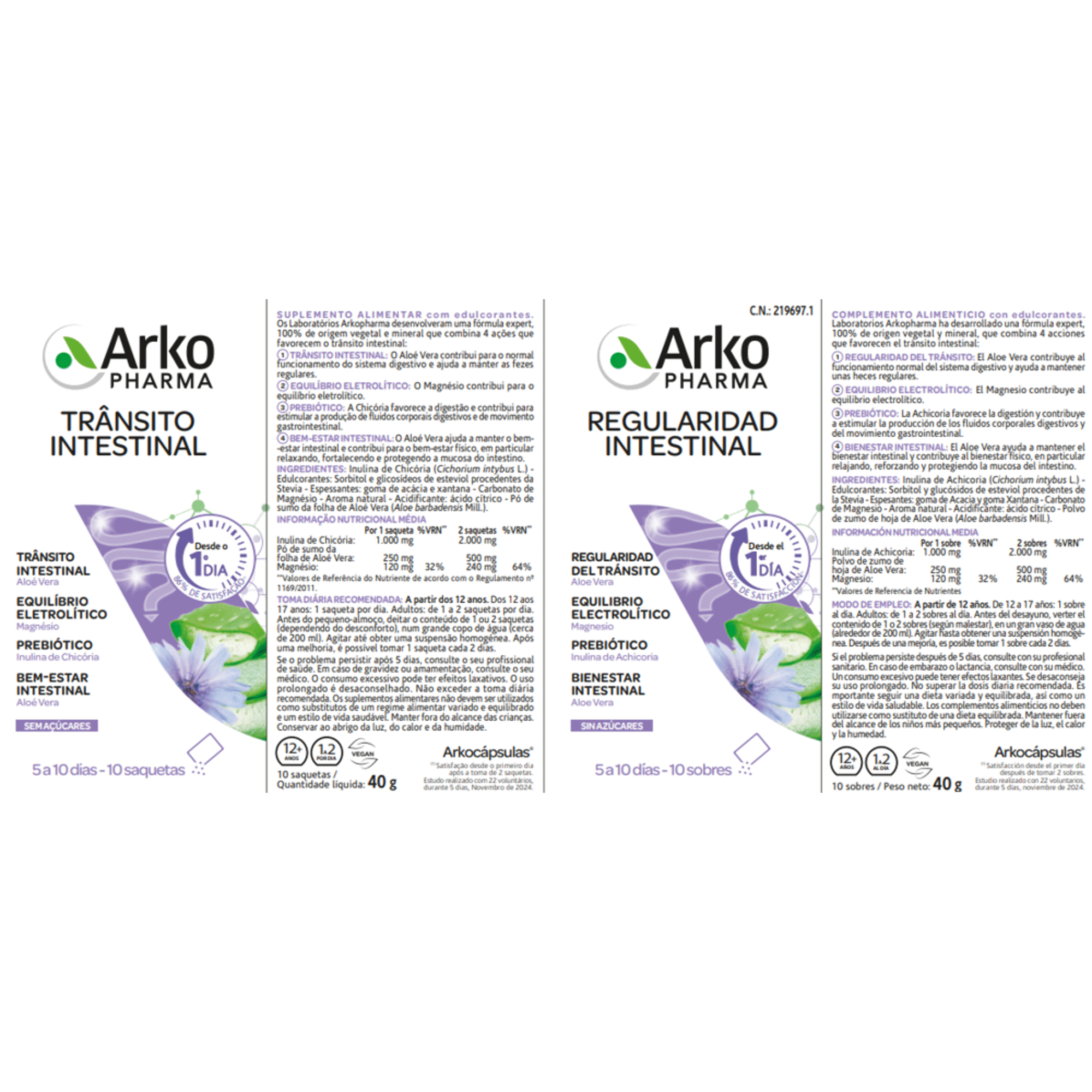 Trânsito Intestinal Aloé Vera