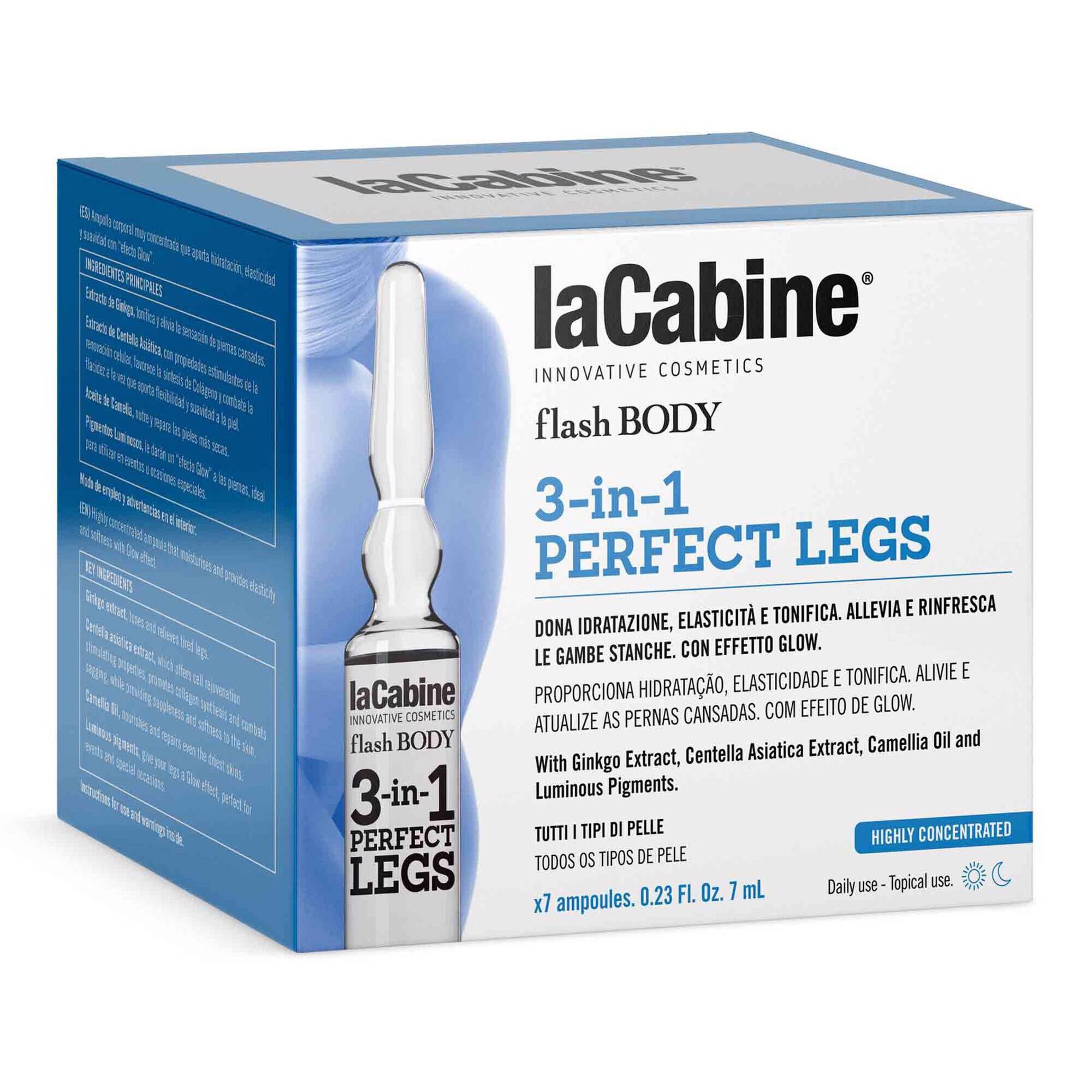 Ampolas Corpo Flash Body Pernas Perfeitas