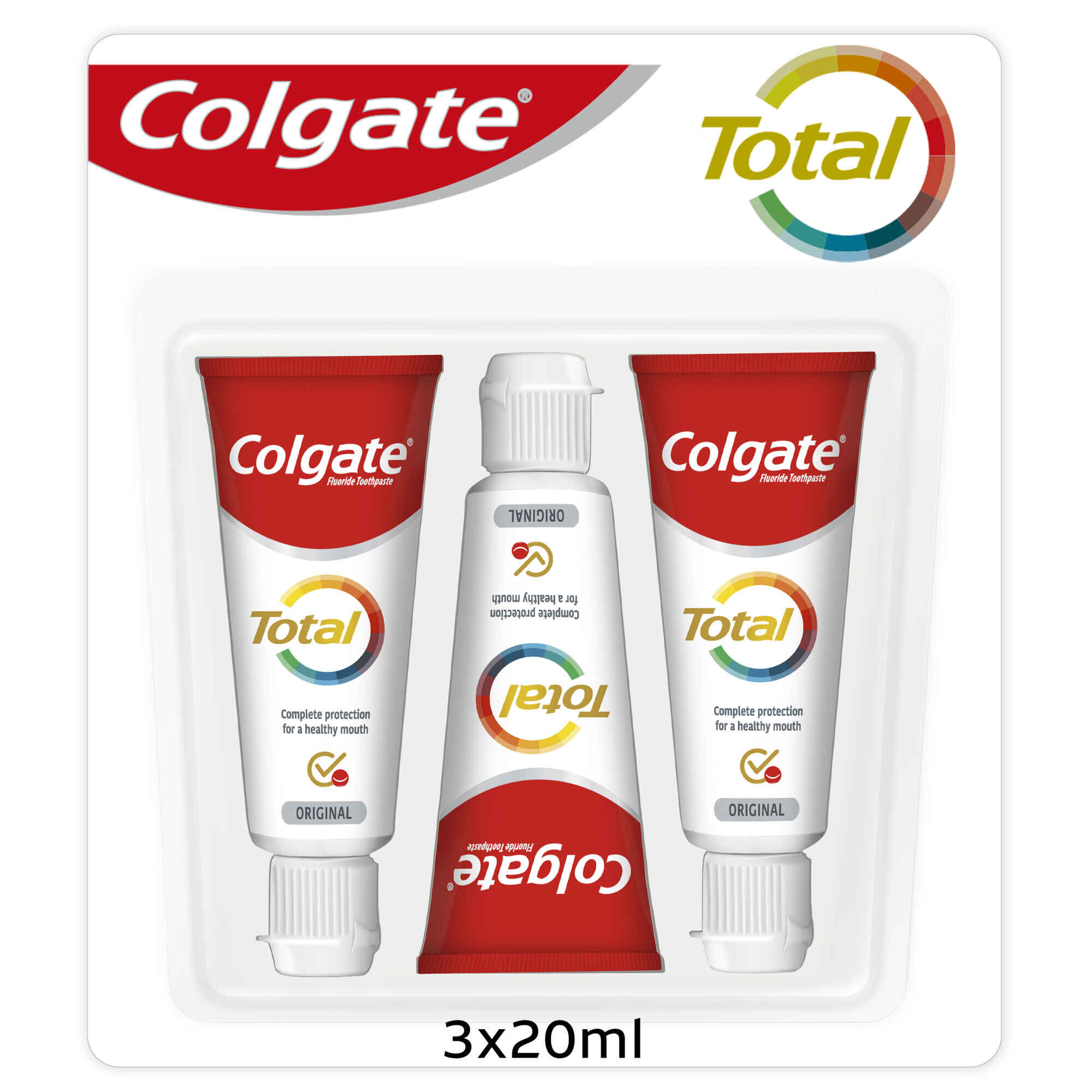 Pack Pasta Dentífrica Total Pack Viagem