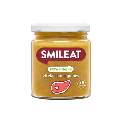 Boião Vitela com Legumes Biológico +6M