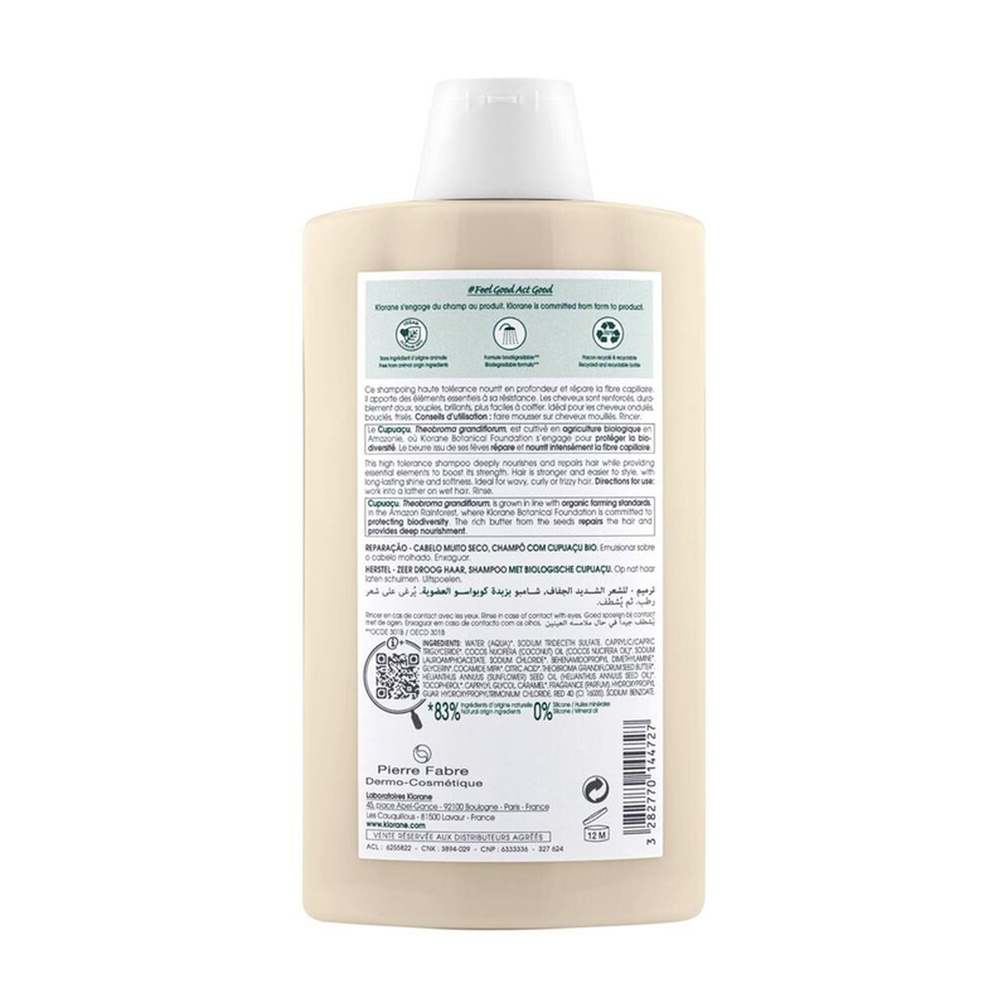 Cupuaçu Reparing Very Dry Hair Shampoo