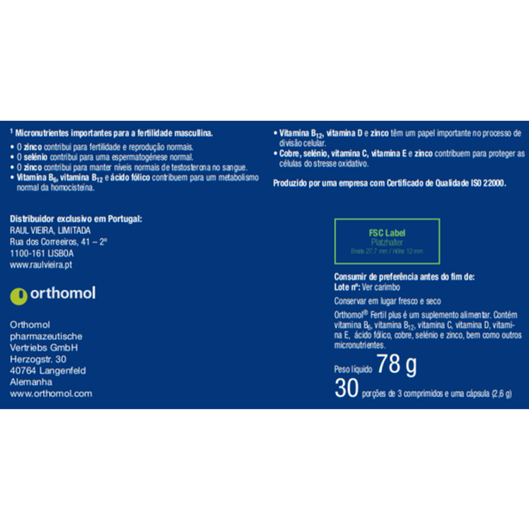 Fertil Plus Fertilidade Masculina