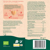 Puffs de Milho Morango e Banana Bio Wells Image 2