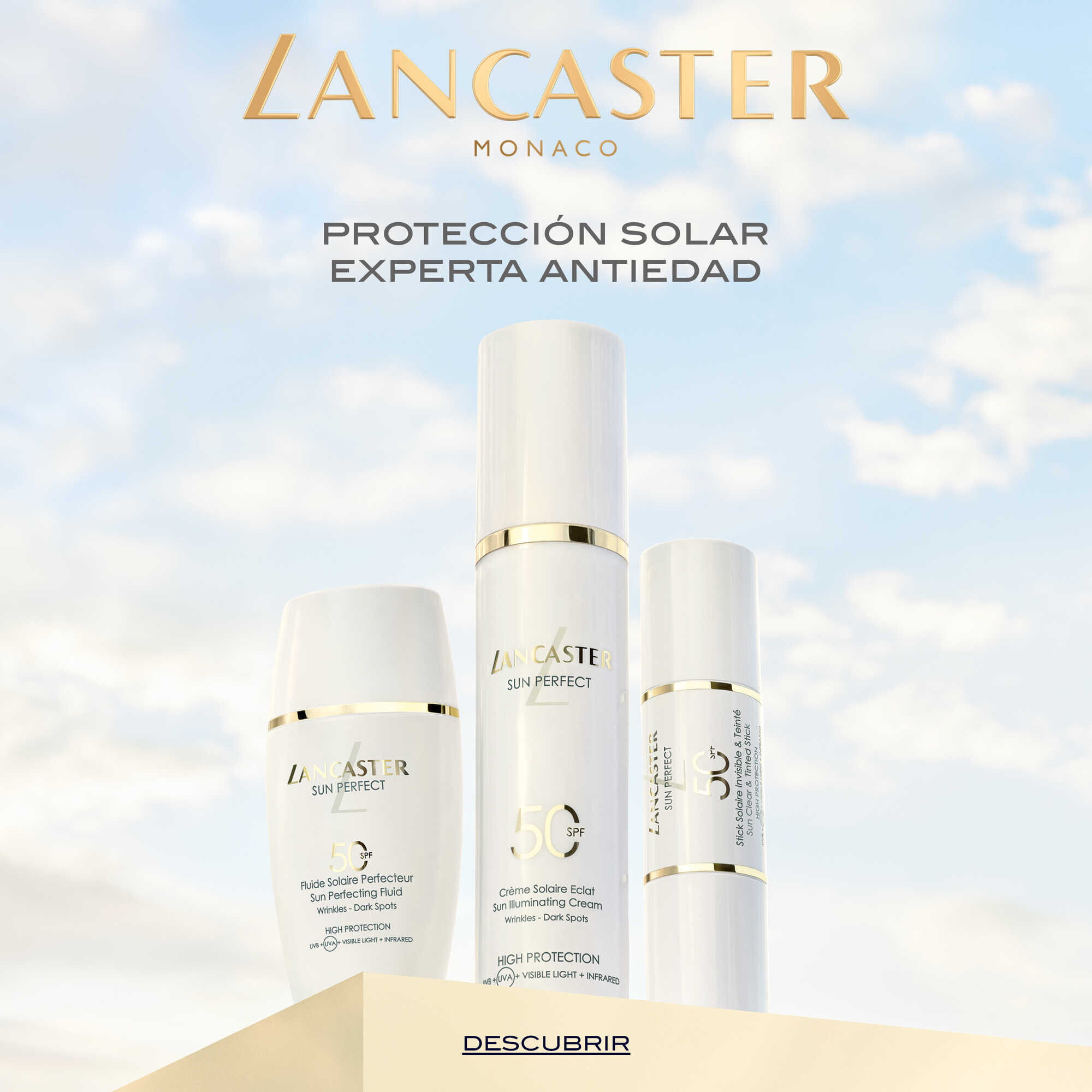 Protetor Solar Rosto Sun Perfecting SPF50