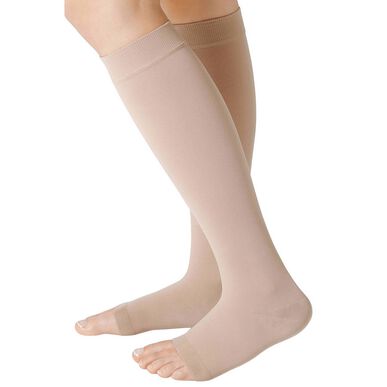 Meias de Compressão Soft 2002AD Curto Bege L 1 un Wells