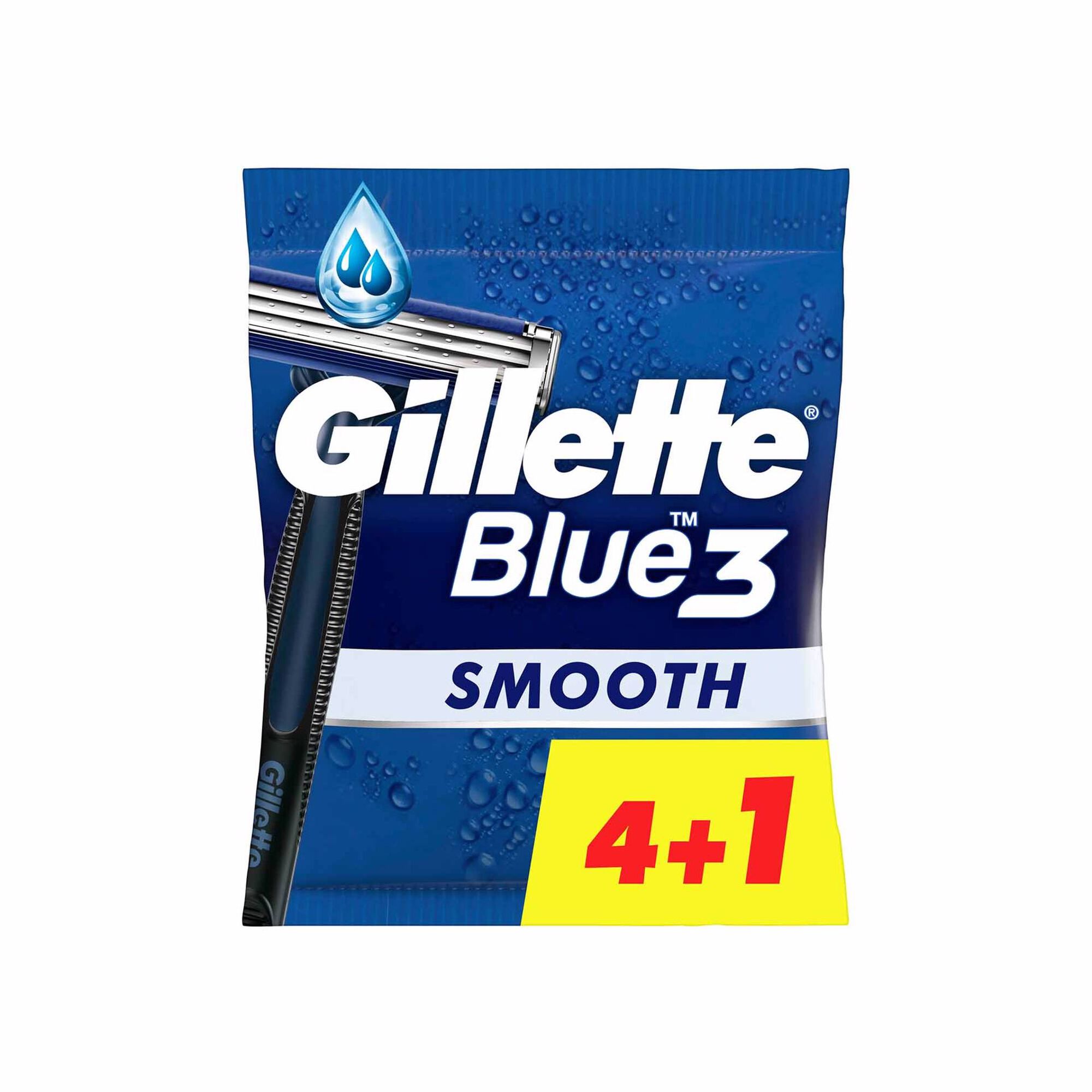 Lâminas de Barbear Descartáveis Blue 3 Smooth