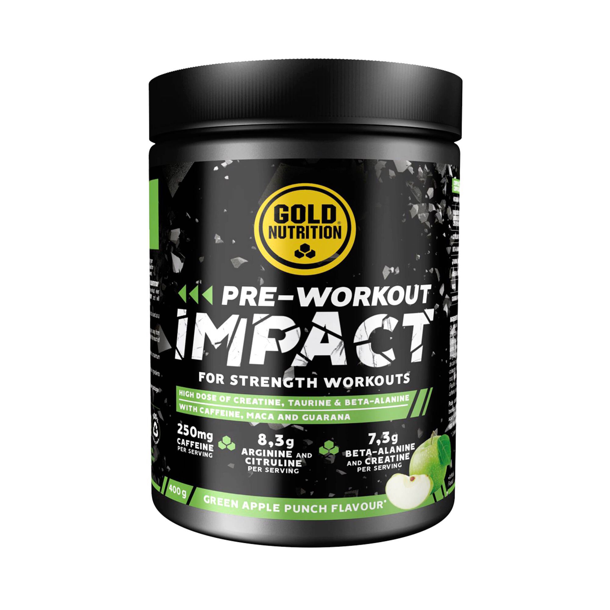Pré-Treino Aumento Energia Maçã Verde Impact